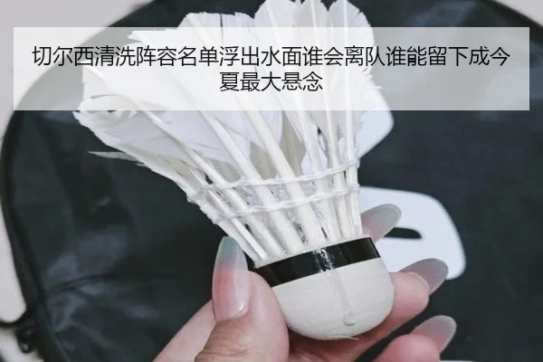 切尔西清洗阵容名单浮出水面谁会离队谁能留下成今夏最大悬念
